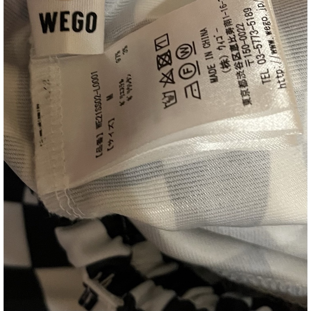 WEGO(ウィゴー)のWEGO　チェックフレアパンツ レディースのパンツ(カジュアルパンツ)の商品写真