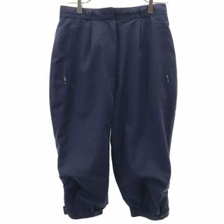 モンベル クロップド丈 アウトドアパンツ M ネイビー mont-bell クライミング レディース 【中古】  【240228】