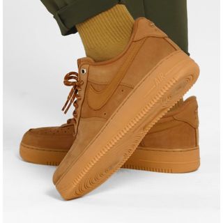 ナイキ(NIKE)のNIKE AIR FORCE 1 '07 WB GUM LIGHT BROWN(スニーカー)