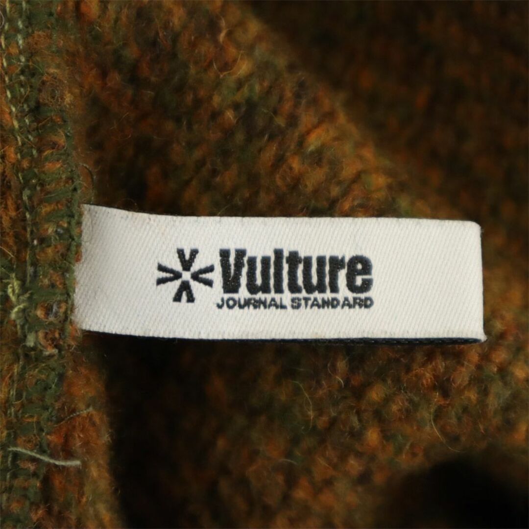 Vulture(バルチャー)のバルチャー 長袖 ニット パーカー M ブラウン系 Vulture ジャーナルスタンダード メンズ 古着 【240228】 メンズのトップス(パーカー)の商品写真