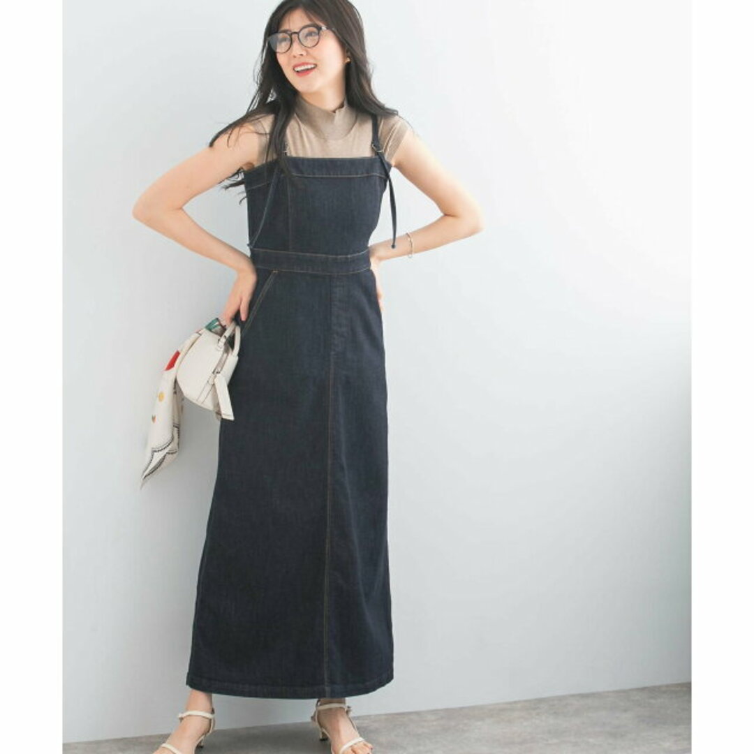 URBAN RESEARCH ROSSO(アーバンリサーチロッソ)の【ONE WASH】『別注』Lee*ROSSO BELTED CAMISOLE DRESS レディースのワンピース(ロングワンピース/マキシワンピース)の商品写真