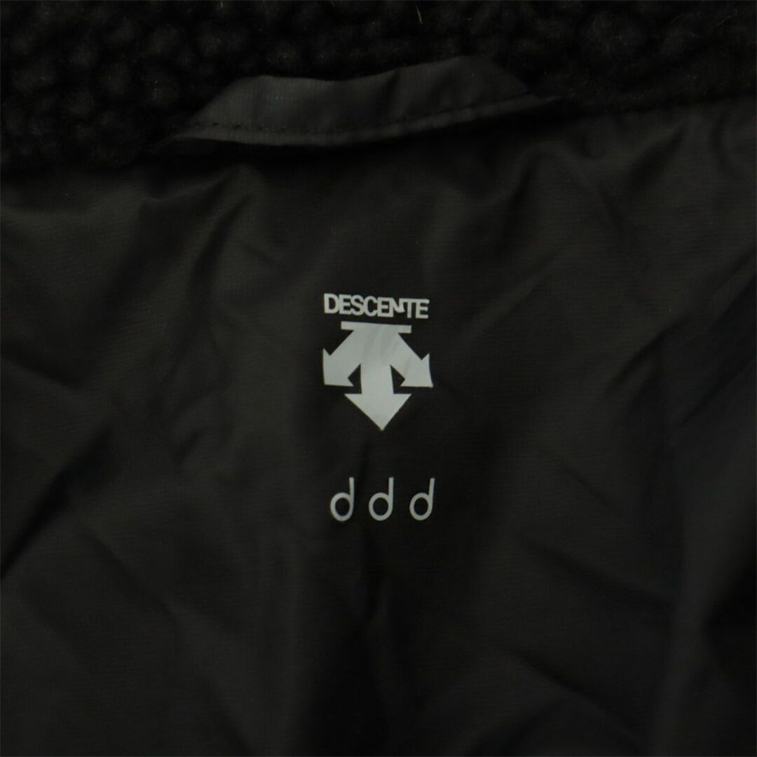 DESCENTE(デサント)のデサント フリースジャケット S ブラック DESCENTE メンズ 古着 【240228】 メンズのジャケット/アウター(その他)の商品写真