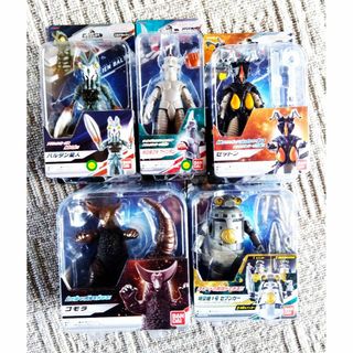 バンダイ(BANDAI)のウルトラアクションフィギュア バルタン星人・ゼットン・ゴモラ 他 5体セット(特撮)