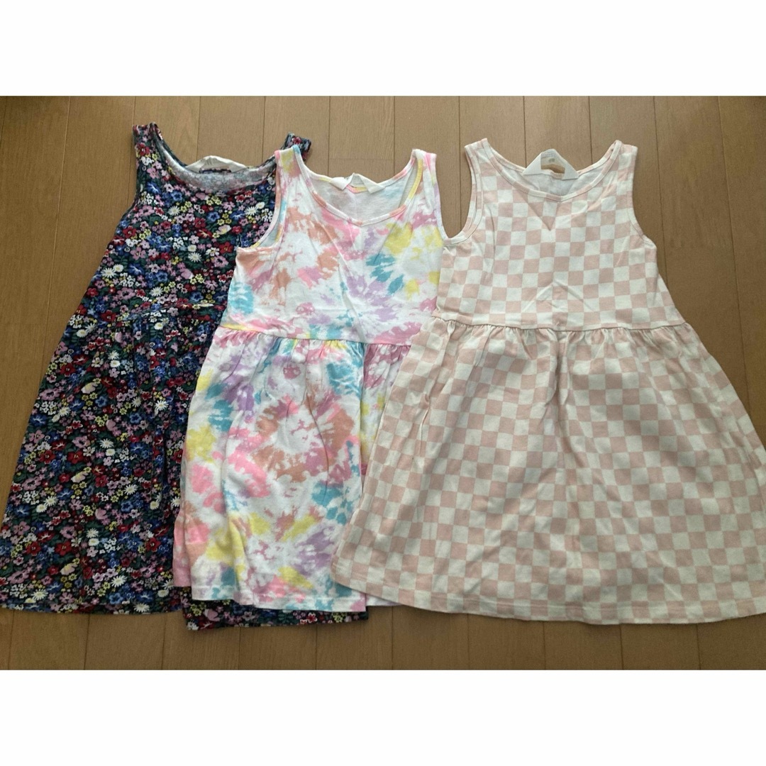 H&M(エイチアンドエム)のH&M ワンピース  100 キッズ/ベビー/マタニティのキッズ服女の子用(90cm~)(ワンピース)の商品写真