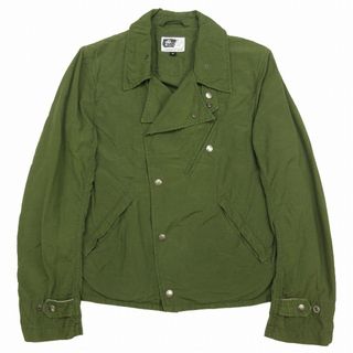 エンジニアードガーメンツ(Engineered Garments)の旧タグ エンジニアードガーメンツ コットン ダブル ライダース ジャケット(ライダースジャケット)