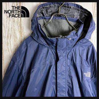 ザノースフェイス(THE NORTH FACE)の【希少XL】ノースフェイス☆ハイベント刺繍ロゴマウンテンパーカー フード収納可(マウンテンパーカー)