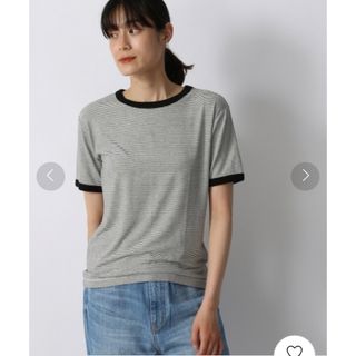 ローリーズファーム(LOWRYS FARM)のボーダーリンガーＴＳＳ(Tシャツ(半袖/袖なし))