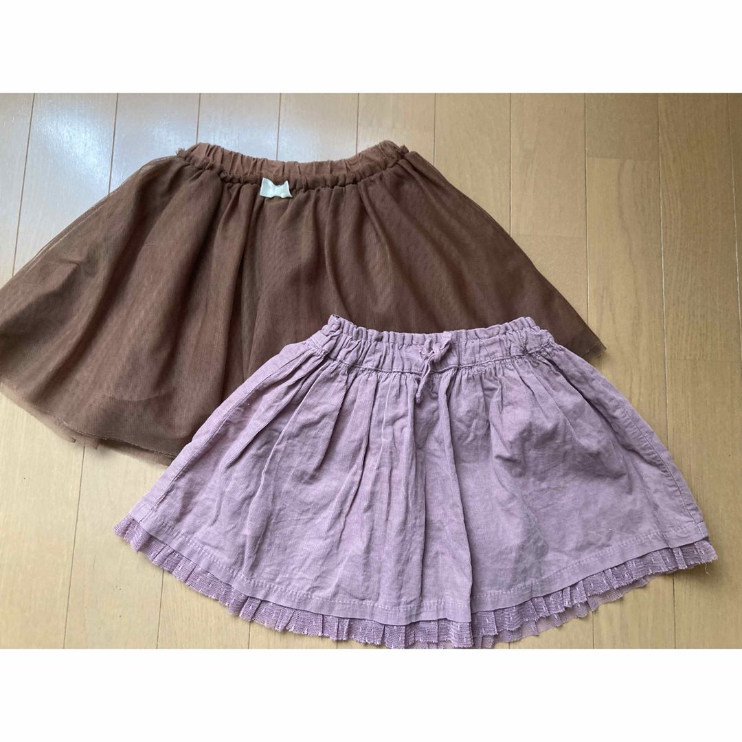 ZARA(ザラ)のzara スカート　studio mini チュールスカート　100 キッズ/ベビー/マタニティのキッズ服女の子用(90cm~)(スカート)の商品写真