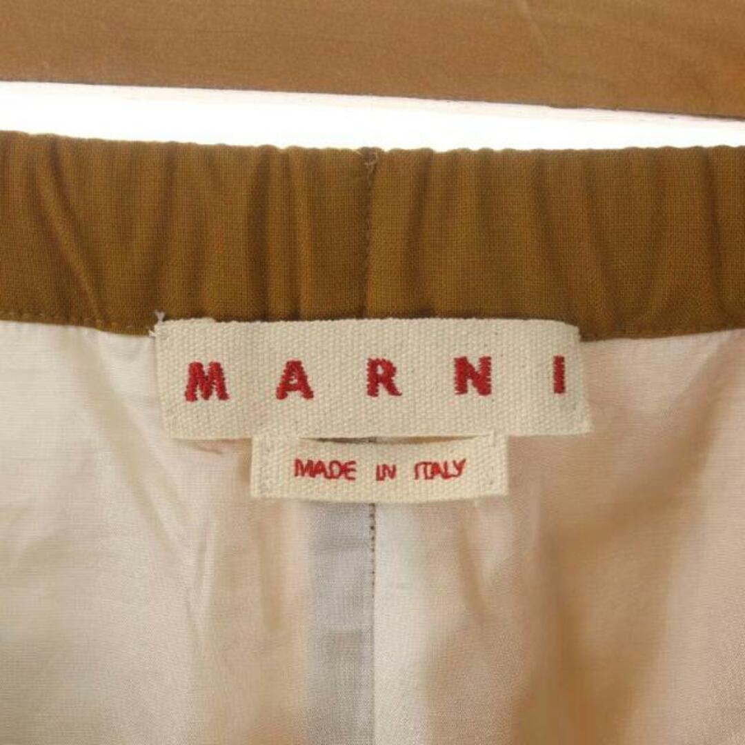 Marni(マルニ)のMARNI 22AW ウール プリーツ パンツ ワイド スカンツ 38  レディースのパンツ(キュロット)の商品写真