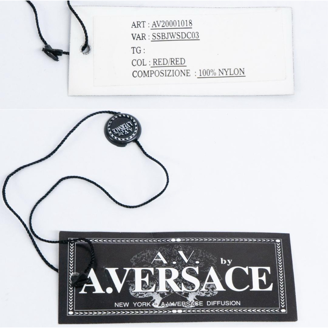 VERSACE(ヴェルサーチ)のA.VERSACE ヴェルサーチ 90s 刺繍 ジャージ ブルゾン リバーシブル メンズのジャケット/アウター(ナイロンジャケット)の商品写真