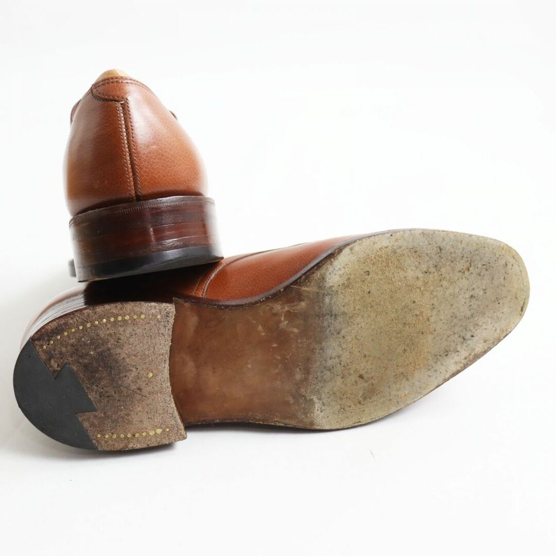 JOHN LOBB(ジョンロブ)の良品●JOHN LOBB ジョンロブ  ウィリアム 9795ラスト  キャップトゥ ダブルモンクストラップ レザーシューズ ブラウン 6 1/2 E 英国製 メンズの靴/シューズ(その他)の商品写真