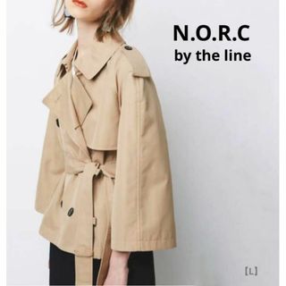 ノークバイザラインN.O.R.C by the line ショートトレンチコート