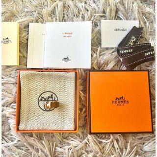 エルメス(Hermes)の【th2018様専用ページ】Hermès オランプイヤーカフ　(ゴールド×PG)(イヤーカフ)