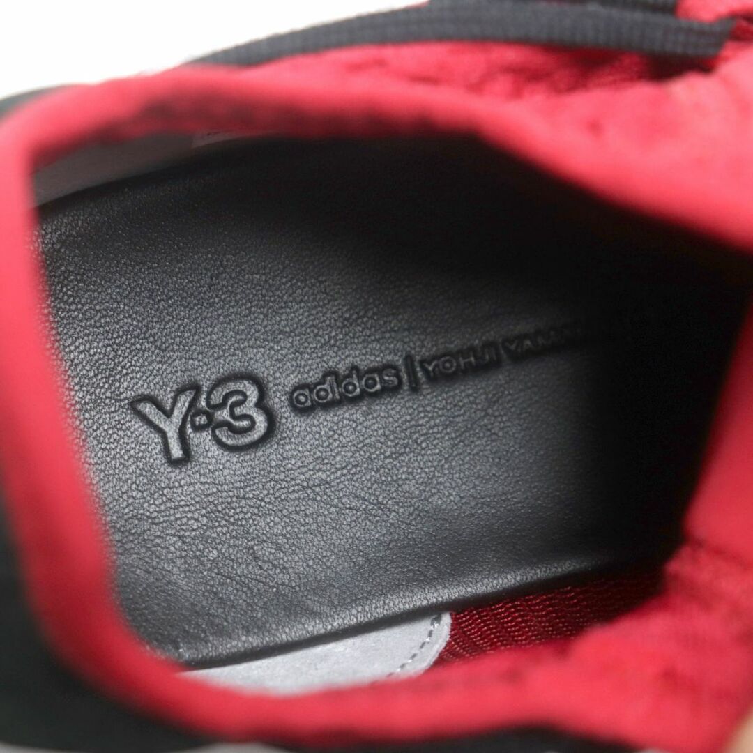 Y-3(ワイスリー)の未使用品▼Y3 ヨウジヤマモト×アディダス AC7191 KUSARI クサリ レザー使い ブーストスニーカー 赤×黒×白 25.5cm メンズ 箱・タグ付き メンズの靴/シューズ(スニーカー)の商品写真