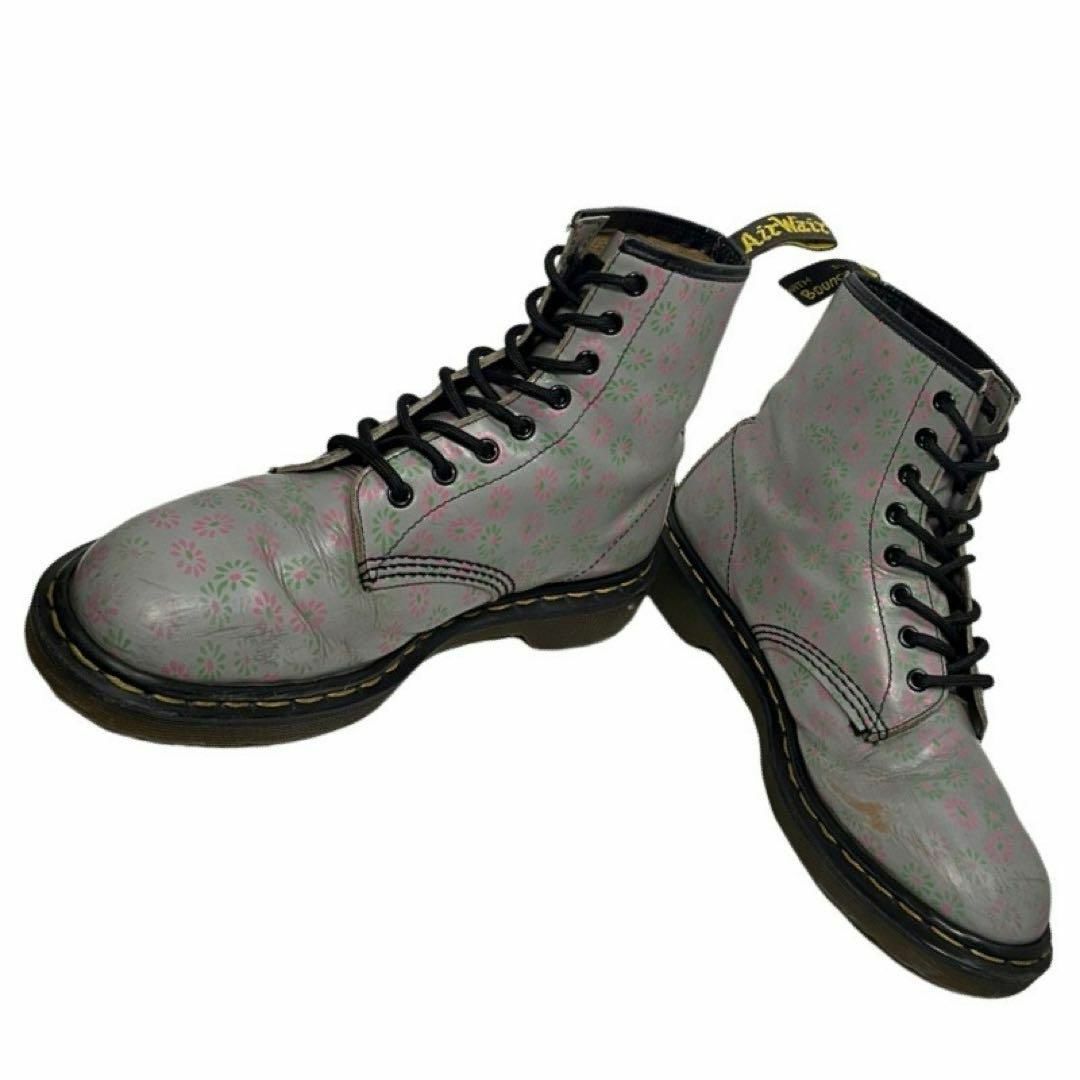 Dr.Martens(ドクターマーチン)の★激レア★ドクターマーチン　8ホールブーツ　イングランド　花柄　26 メンズの靴/シューズ(ブーツ)の商品写真