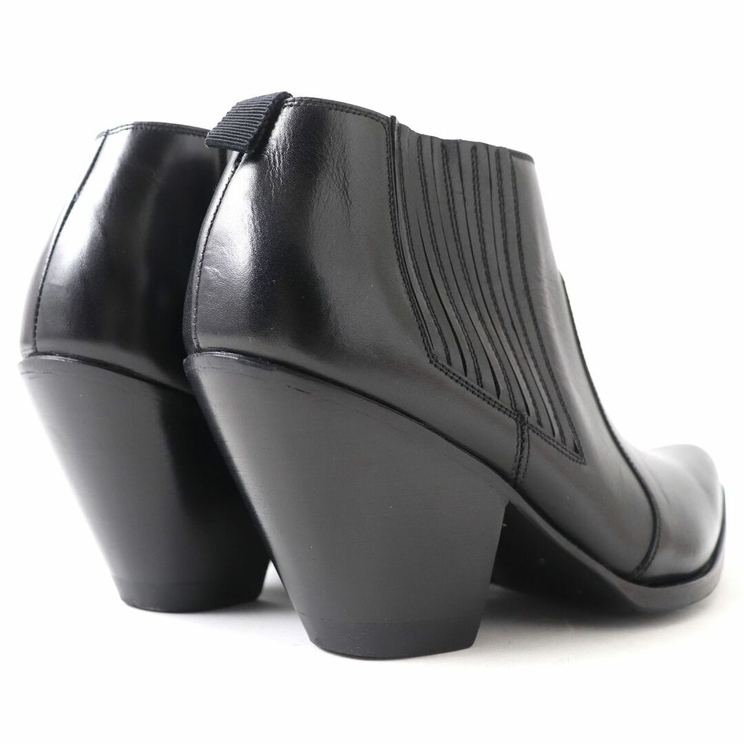 美品△CELINE セリーヌ サイドゴア ポインテッドトゥ レザー 美品△CELINE セリーヌ サイドゴア ポインテッドトゥ レザー