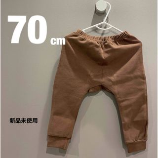 キッズ ズボン パンツ 70 ブラウン 女の子 男の子 スエットパンツ(パンツ)