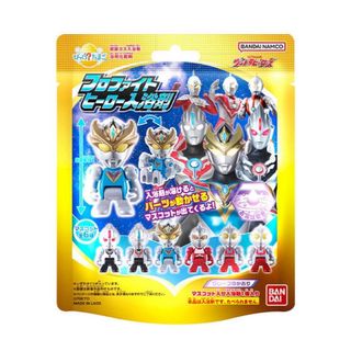 バンダイ(BANDAI)のびっくらたまごウルトラヒーローズ　フロファイトヒーロー入浴剤コンプセット(お風呂のおもちゃ)