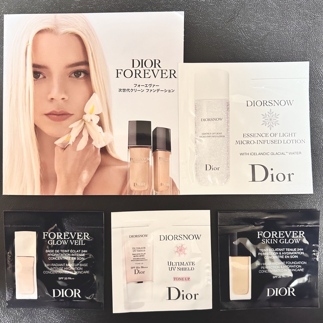 Dior(ディオール)のDior　サンプル4種 コスメ/美容のキット/セット(サンプル/トライアルキット)の商品写真