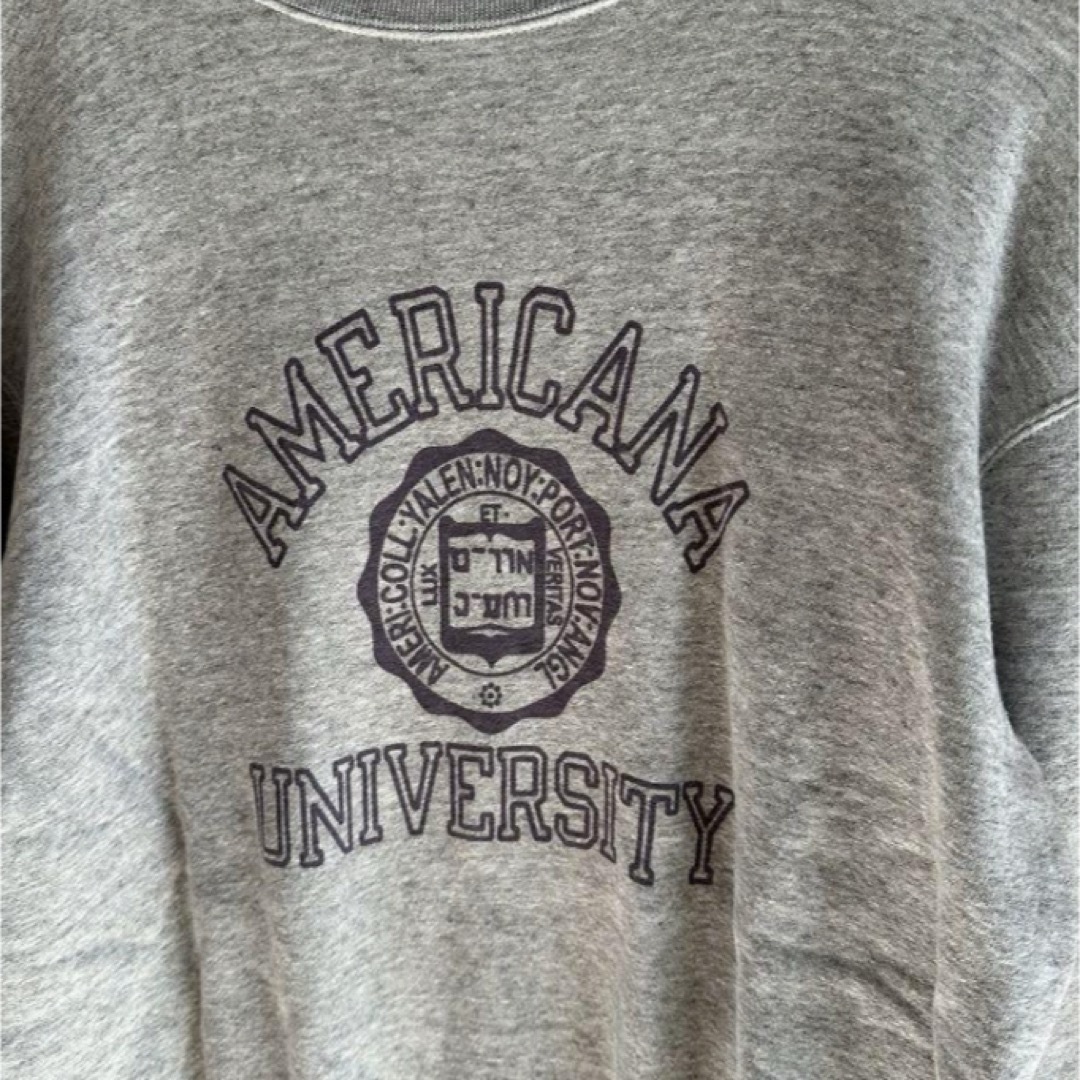 L'Appartement DEUXIEME CLASSE(アパルトモンドゥーズィエムクラス)の極美品  　L'Appartement  College C/N Sweat  レディースのトップス(トレーナー/スウェット)の商品写真