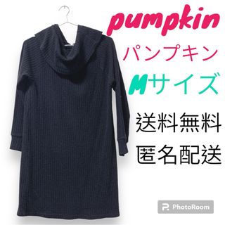 ロングセーター/タートルニット(pumpkin/パンプキン)(ニット/セーター)