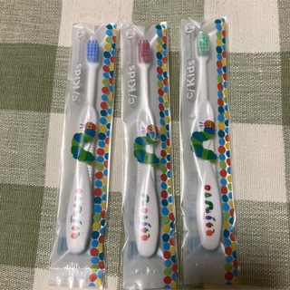 はらぺこあおむし　歯ブラシ　3本(歯ブラシ/歯みがき用品)