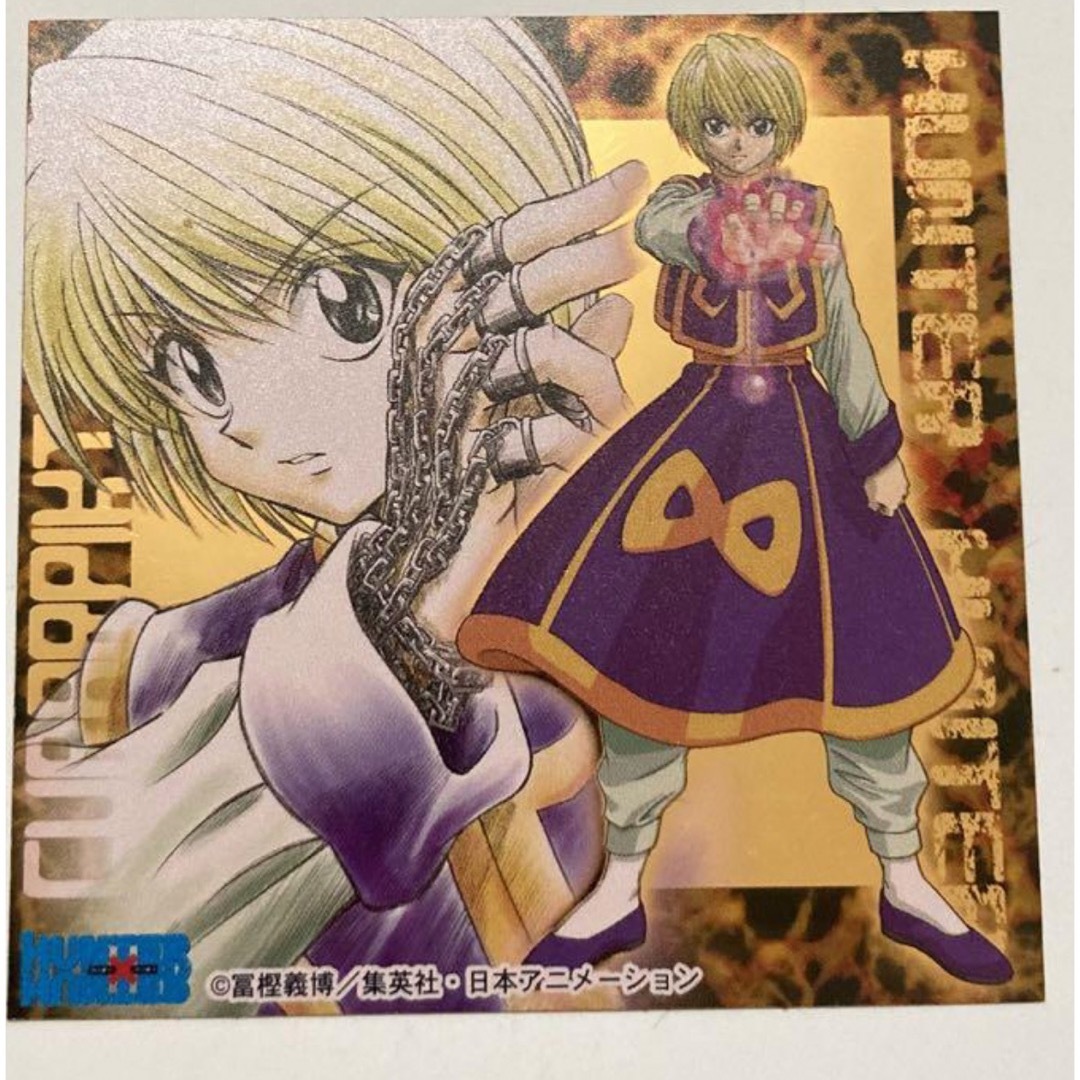HUNTER×HUNTER ハンターハンター クラピカ シール ステッカーの HUNTER×HUNTER ハンターハンター クラピカ シール ステッカーの