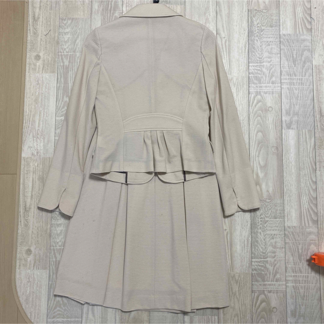 ef-de(エフデ)のef-de ベージュ　フォーマルスーツ　入学式 レディースのフォーマル/ドレス(スーツ)の商品写真