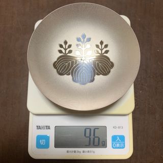 銀杯 造幣局 純銀 1000 96g 刻印  (金属工芸)