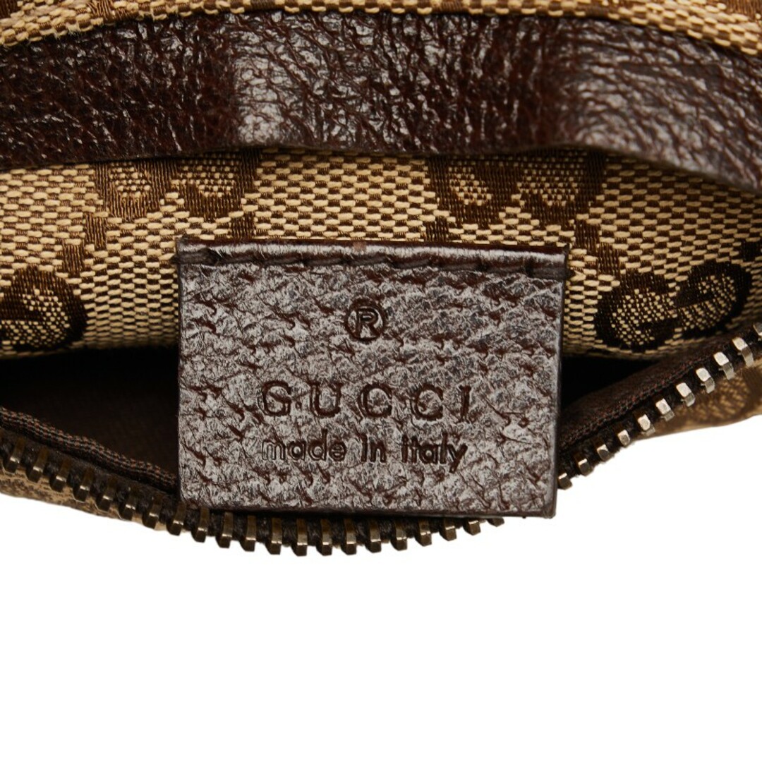 Gucci(グッチ)のグッチ GGキャンバス ボディバッグ ウエストバッグ 28566 キャンバス レディース GUCCI 【214-36271】 レディースのバッグ(ボディバッグ/ウエストポーチ)の商品写真