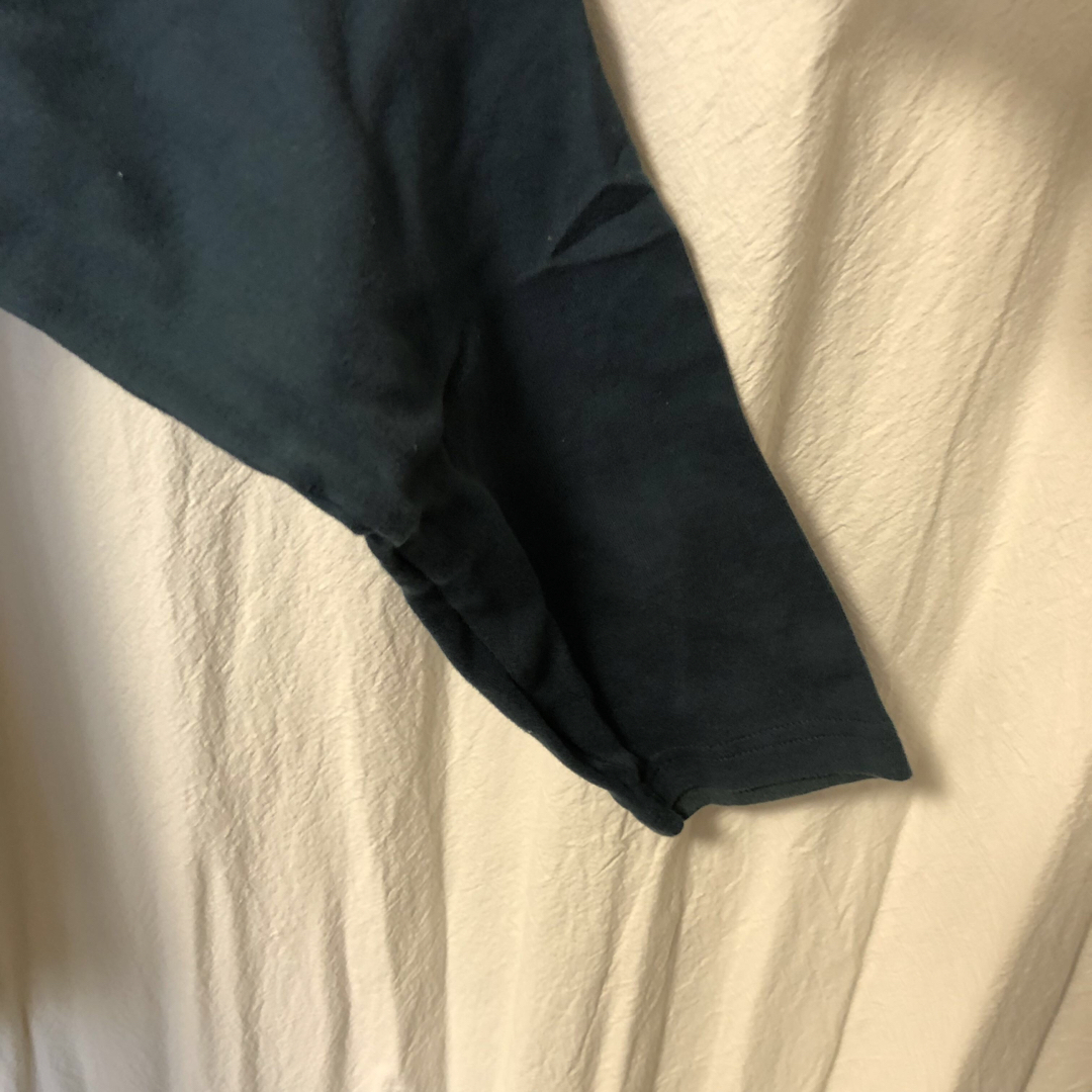 しまむら(シマムラ)のダークグリーン　タートル長袖　3L 大きいサイズ レディースのトップス(Tシャツ(長袖/七分))の商品写真