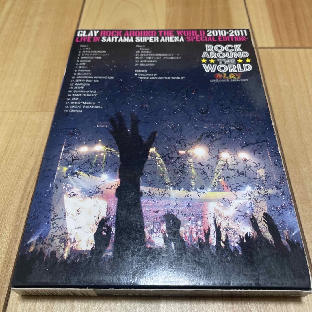 GLAY ROCK AROUND THE WORLD 2010-2011　LIV エンタメ/ホビーのDVD/ブルーレイ(ミュージック)の商品写真