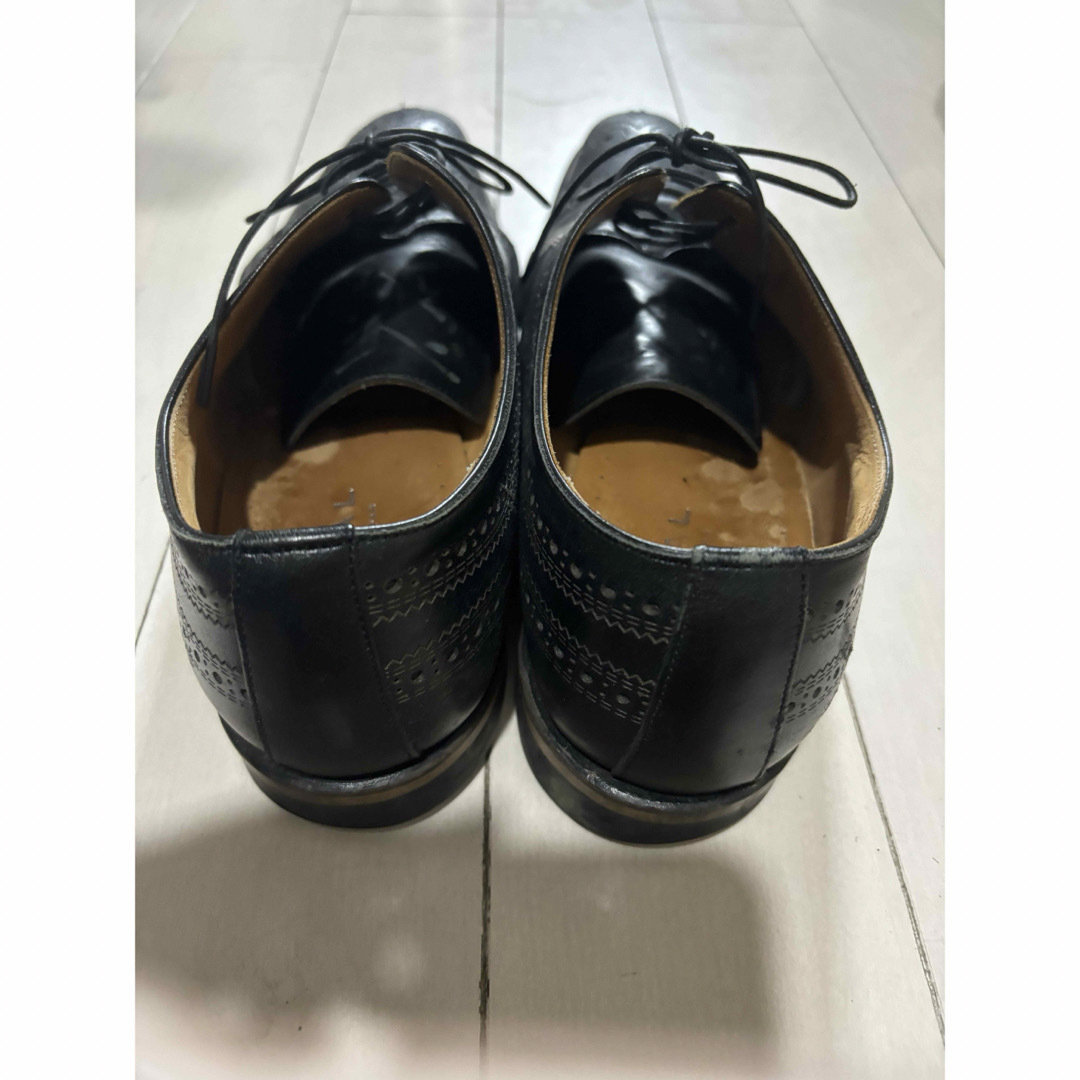 REGAL(リーガル)のREGAL ウイングチップ ビジネスシューズ レザー ブラック 26.0 メンズの靴/シューズ(ドレス/ビジネス)の商品写真