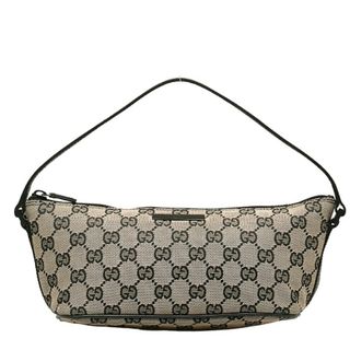 グッチ(Gucci)のグッチ GGキャンバス ミニ ハンドバッグ アクセサリーポーチ 07198 キャンバス レディース GUCCI 【222-36984】(ポーチ)