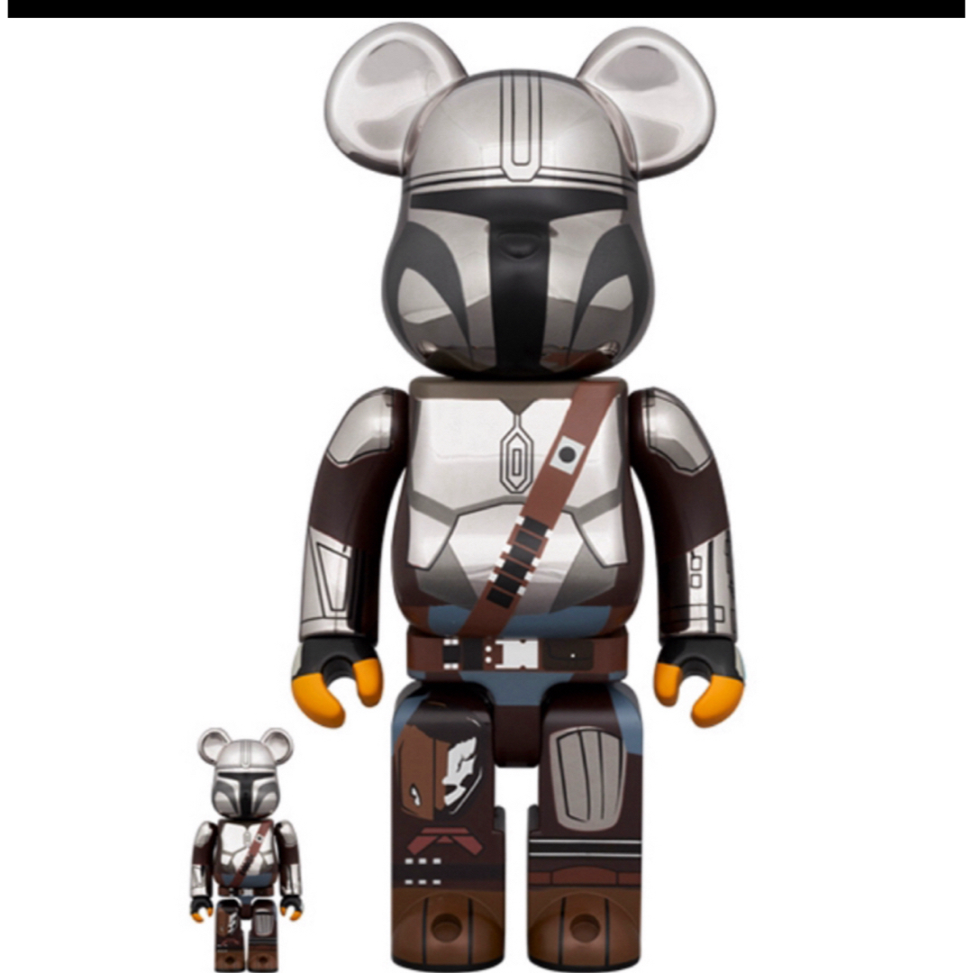 BE@RBRICK THE MANDALORIAN CHR100％ & 400％ エンタメ/ホビーのフィギュア(その他)の商品写真