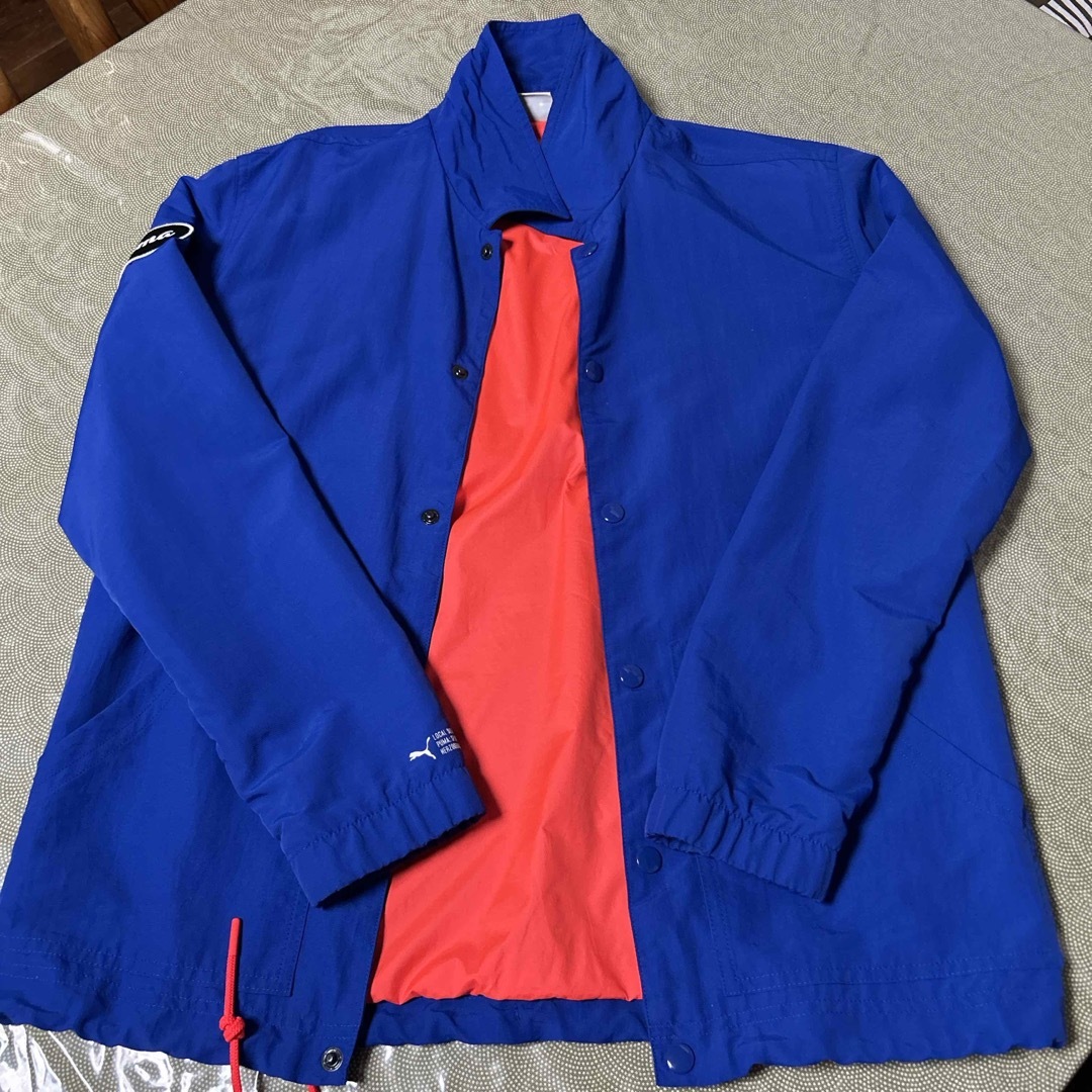 PUMA(プーマ)のPUMA プーマ　ブルゾン　美品　青　アウター　ジャンパー　スポーツウェア メンズのジャケット/アウター(ブルゾン)の商品写真