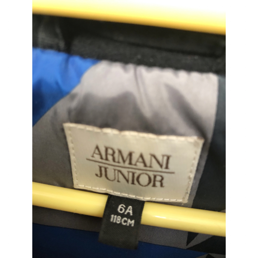 ARMANI JUNIOR(アルマーニ ジュニア)のARMANI アルマーニ ジュニア 6y ベスト キッズ キッズ/ベビー/マタニティのキッズ服男の子用(90cm~)(ジャケット/上着)の商品写真