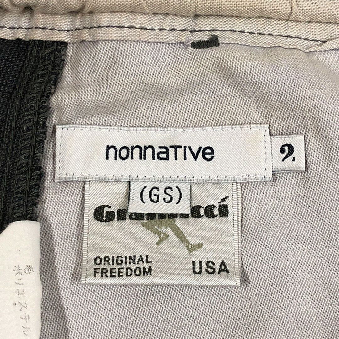 nonnative(ノンネイティブ)のNONNATIVE ノンネイティブ × Gramicci グラミチ 品番 NN-P2155 CLIMBER EASY SHORTS イージーショーツ 薄手 グレー系 2 正規品 / B4818 メンズのパンツ(ショートパンツ)の商品写真