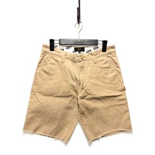 ダブルタップス(W)taps)のWTAPS ダブルタップス 15SS KHAKI SHORTS/SHORTS COTTON WESTPOINT コットン ショーツ ベージュ サイズS 正規品 / B4520(ショートパンツ)