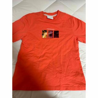 カルバンクライン(Calvin Klein)の美品！カルバンクライン　Tシャツ(Tシャツ/カットソー(半袖/袖なし))