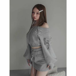 新品 ANDMARY Cherie offshoulder set up(セット/コーデ)