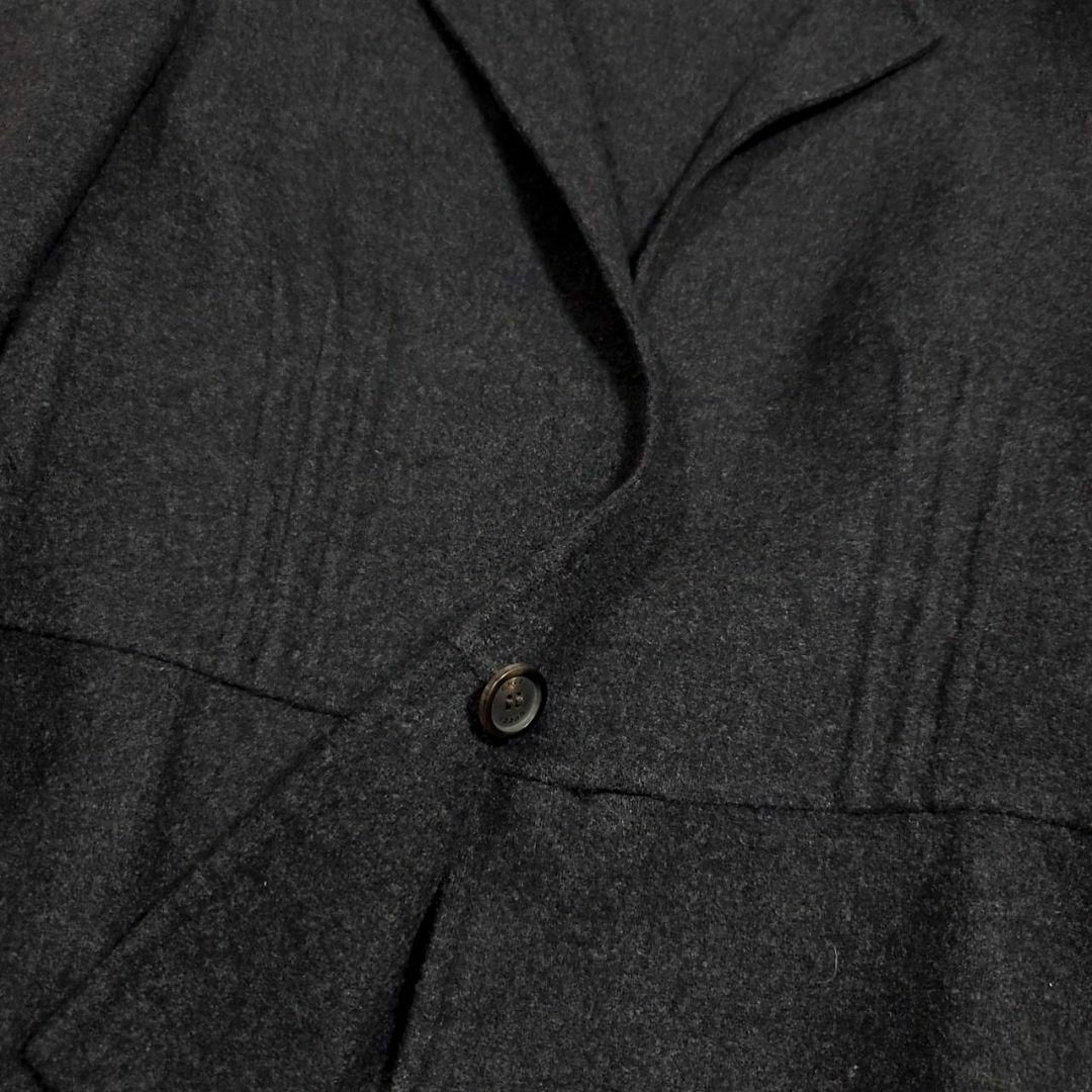 Gucci(グッチ)の極美品 L グッチ カシミヤ 羊毛 ベルテッド スーツ セットアップ 濃灰 40 レディースのフォーマル/ドレス(スーツ)の商品写真