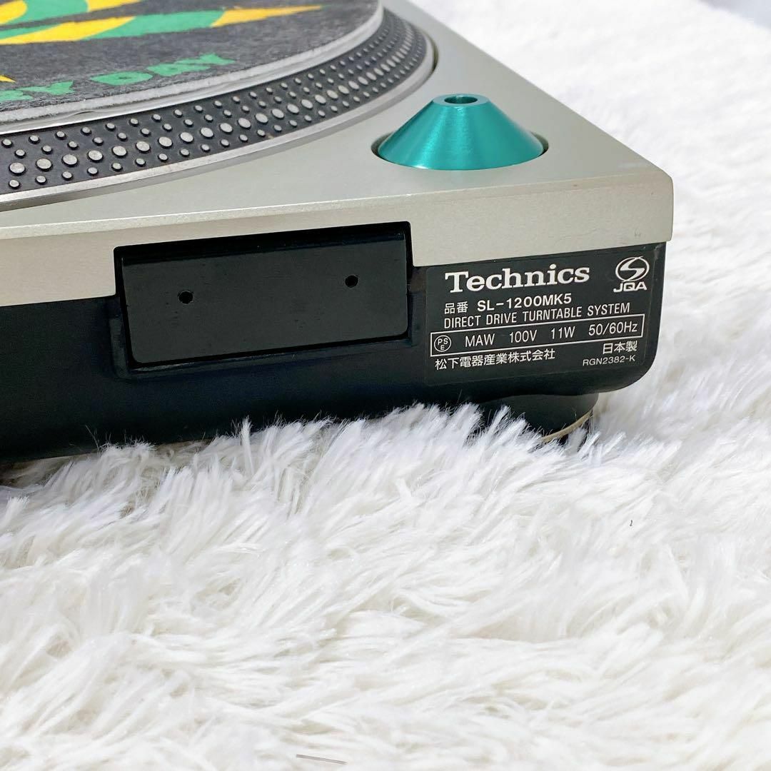 Technics DJ ターンテーブル　SL-1200MK5 2台 楽器のDJ機器(ターンテーブル)の商品写真