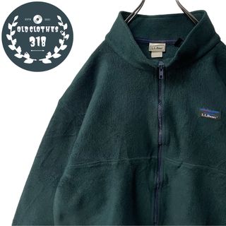 エルエルビーン(L.L.Bean)の【L.L.BEAN】80s エルエルビーン フリースJKT ワンポイントロゴ(ブルゾン)