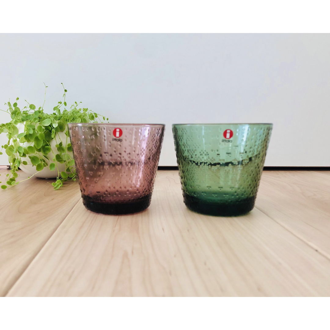 iittala(イッタラ)のiittala（イッタラ）ツンドラ　タンブラー　ペア インテリア/住まい/日用品のキッチン/食器(グラス/カップ)の商品写真