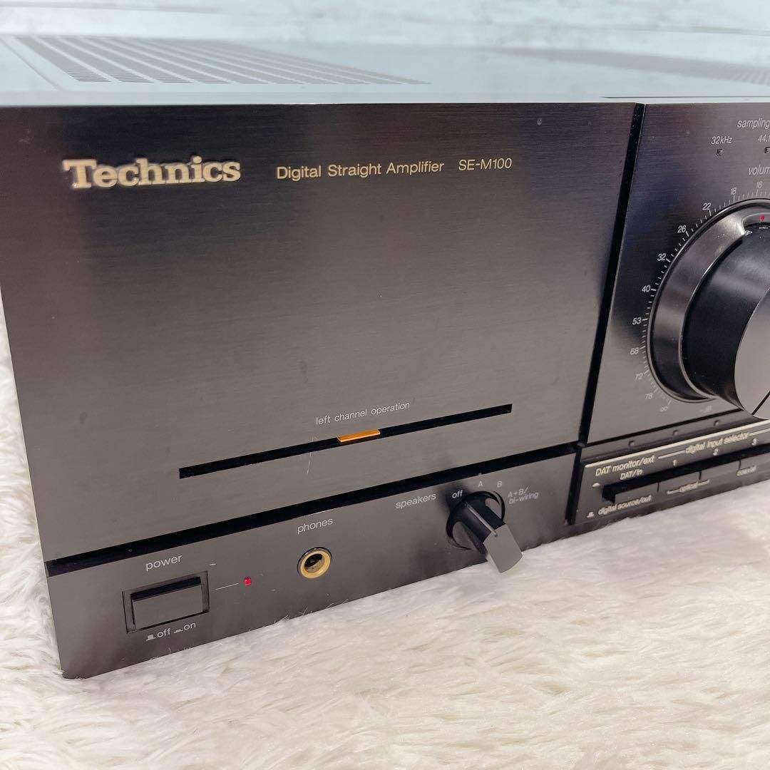 希少！Technics SE-M100 デジタルストレートアンプ テクニクス スマホ/家電/カメラのオーディオ機器(アンプ)の商品写真