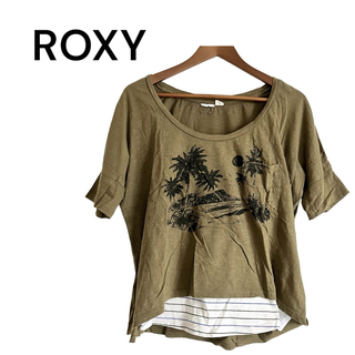ロキシー(Roxy)のROXY ロキシー  キャミソール Tシャツ 2枚セット M レディース (Tシャツ(半袖/袖なし))