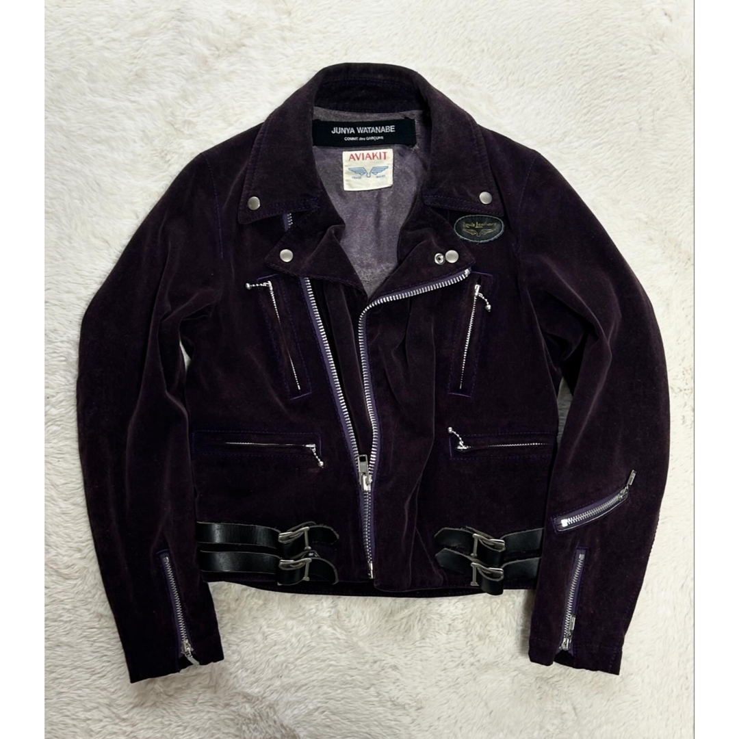 JUNYA WATANABE COMME des GARCONS(ジュンヤワタナベコムデギャルソン)の04AW JUNYAWATANABE/LewisLeathers Riders メンズのジャケット/アウター(ライダースジャケット)の商品写真