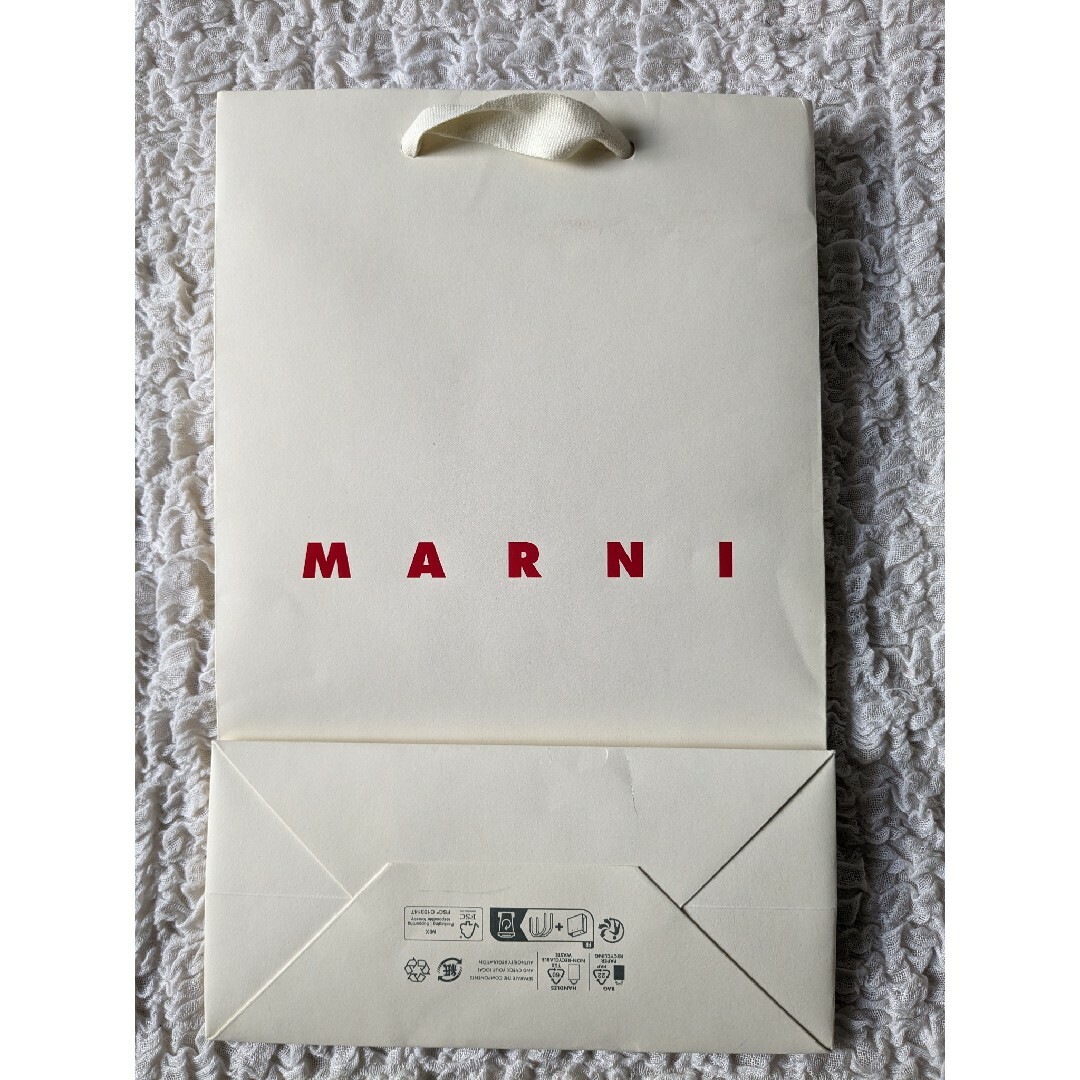 Marni(マルニ)のMARNI マルニ●スマホケース ショルダー バイカラー 黒×ブルー●未使用 レディースのバッグ(その他)の商品写真
