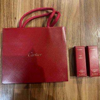 カルティエ(Cartier)のカルティエ　香水　サンプル　2ml 2本　紙袋(香水(女性用))